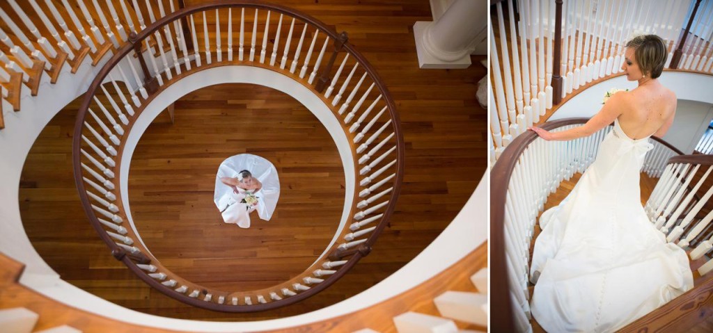 The-Columns-at-Six-Penny-Farm-Spiral-Stair-Bridal-Potrait-Collage 1